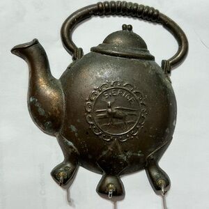 Vintage Copper Kettle Wall Hook 60’s